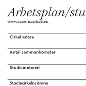 Studieplan SV Norrbotten